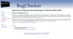 Desktop Screenshot of bugchecker.com