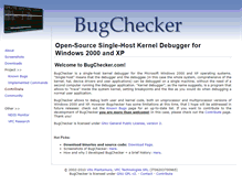 Tablet Screenshot of bugchecker.com